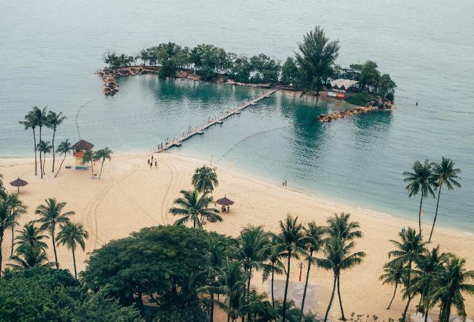 自然风景海边沙滩