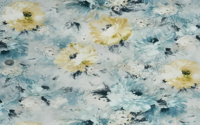 手绘花朵,欧式花