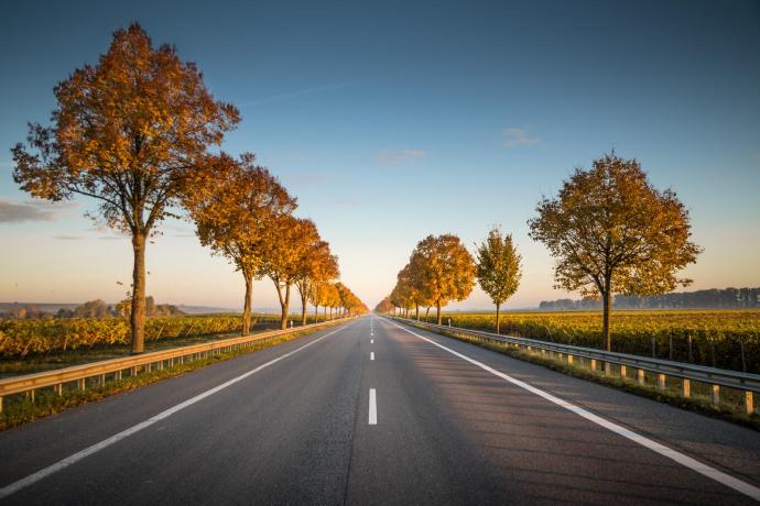 自然风景公路街景