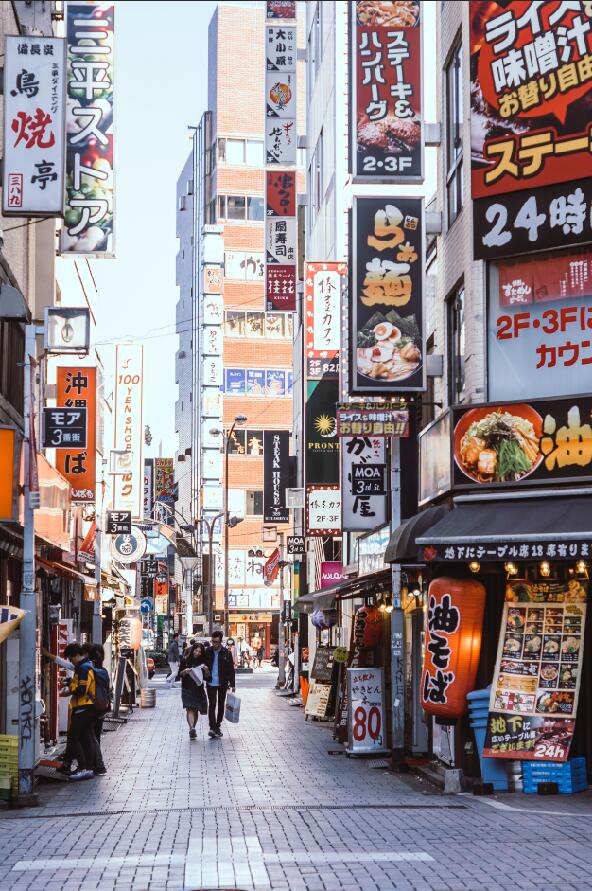 日本城市街景三番