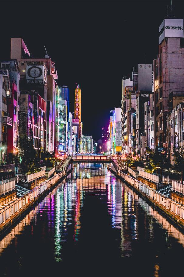 城市夜景高清摄影