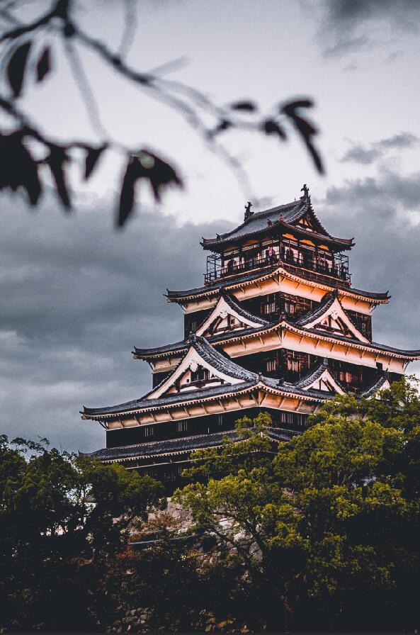 自然风景日本大阪