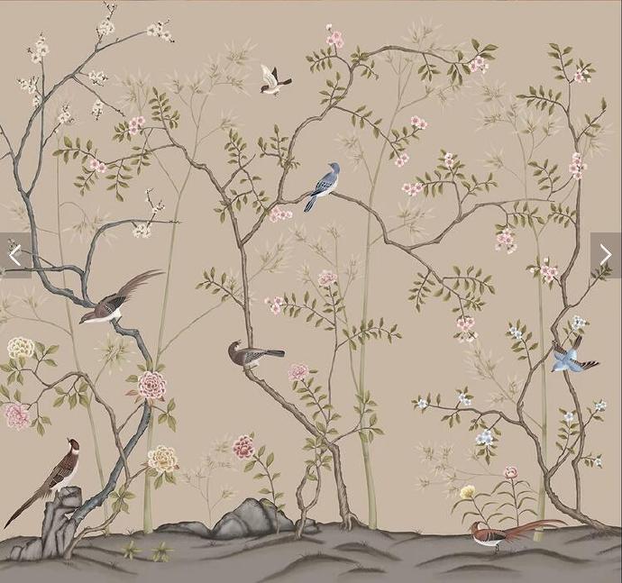 高清手绘花鸟电视
