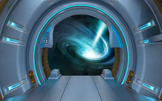 宇宙飞船舱门酒吧