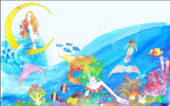 海底世界美人鱼世