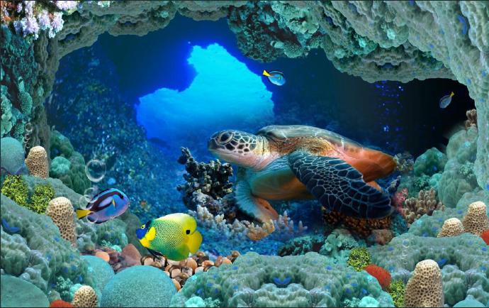 海底世界海洋主题
